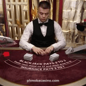 Blackjack VIP 14 table game from phmoba casino